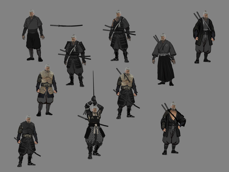 Illustration for article titled The Witcher 3's Creators Have Imagined Geralt As A Samurai